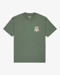 0 Las Cruces - Short Sleeve T-Shirt for Men Green EVYZT00279 RVCA