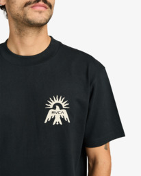 4 Las Cruces - Short Sleeve T-Shirt for Men Black EVYZT00279 RVCA