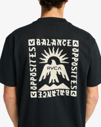 5 Las Cruces - Short Sleeve T-Shirt for Men Black EVYZT00279 RVCA