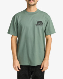 2 Penstation - T-Shirt für Männer Grün EVYZT00280 RVCA