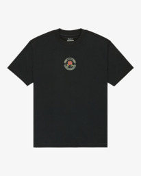 1 Roses Poster - T-shirt de manga curta para homem Preto EVYZT00281 RVCA