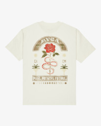 0 Roses Poster - T-shirt de manga curta para homem Branco EVYZT00281 RVCA