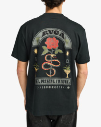 7 Roses Poster - T-shirt de manga curta para homem Preto EVYZT00281 RVCA