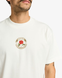 3 Roses Poster - T-shirt de manga curta para homem Branco EVYZT00281 RVCA