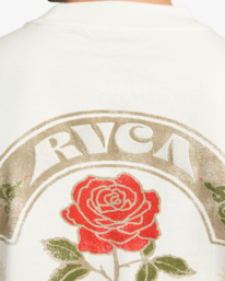 5 Roses Poster - T-shirt de manga curta para homem Branco EVYZT00281 RVCA