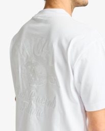 6 Va Worldwide - Short Sleeve T-Shirt for Men White EVYZT00282 RVCA