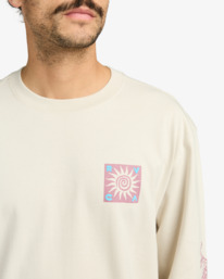 5 RVCA Spin - T-shirt manches longues pour Homme Bleu EVYZT00283 RVCA