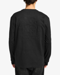 3 Va Worldwide - Long Sleeve T-Shirt for Men Black EVYZT00285 RVCA