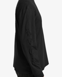4 Va Worldwide - Long Sleeve T-Shirt for Men Black EVYZT00285 RVCA