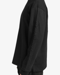 5 Va Worldwide - Long Sleeve T-Shirt for Men Black EVYZT00285 RVCA