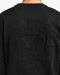 7 Va Worldwide - Long Sleeve T-Shirt for Men Black EVYZT00285 RVCA