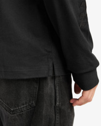 8 Va Worldwide - Long Sleeve T-Shirt for Men Black EVYZT00285 RVCA