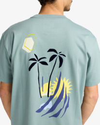 2 Cutship - Maglietta a maniche corte da Uomo  EVYZT00287 RVCA