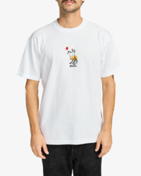2 Cutship - T-Shirt für Männer Weiss EVYZT00287 RVCA