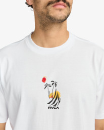 4 Cutship - T-Shirt für Männer Weiss EVYZT00287 RVCA