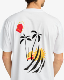 5 Cutship - T-Shirt für Männer Weiss EVYZT00287 RVCA