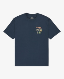 0 Deep Think - Maglietta a maniche corte da Uomo Blue EVYZT00288 RVCA