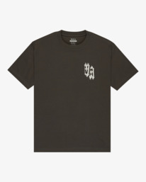 0 Double Trouble - Short Sleeve T-Shirt for Men Black EVYZT00289 RVCA
