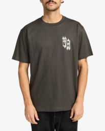 2 Double Trouble - Short Sleeve T-Shirt for Men Black EVYZT00289 RVCA