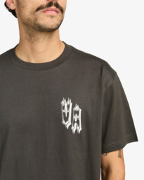 4 Double Trouble - Short Sleeve T-Shirt for Men Black EVYZT00289 RVCA