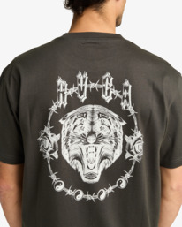 5 Double Trouble - Short Sleeve T-Shirt for Men Black EVYZT00289 RVCA