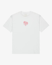 0 Flower Balance - Short Sleeve T-Shirt for Men White EVYZT00290 RVCA