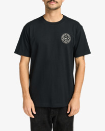 2 Logo Pack - T-Shirt für Männer Schwarz EVYZT00292 RVCA