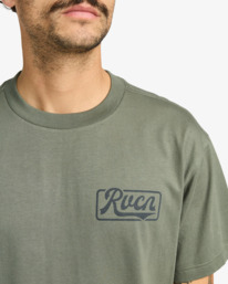 4 Logo Pack - Short Sleeve T-Shirt for Men Green EVYZT00292 RVCA