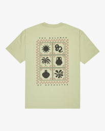 1 Mosaic Fragments - Short Sleeve T-Shirt for Men Black EVYZT00293 RVCA
