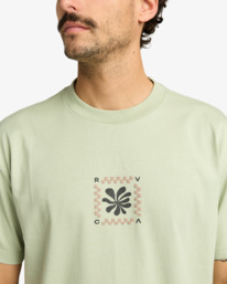 4 Mosaic Fragments - Short Sleeve T-Shirt for Men Black EVYZT00293 RVCA