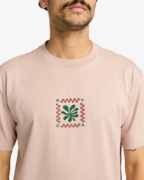 4 Mosaic Fragments - Short Sleeve T-Shirt for Men Purple EVYZT00293 RVCA