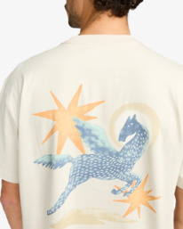 5 Pegasus - T-Shirt für Männer Blau EVYZT00294 RVCA