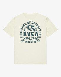 1 RVCA Ridge - Short Sleeve T-Shirt for Men White EVYZT00297 RVCA