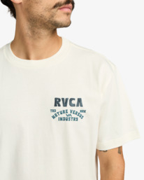 4 RVCA Ridge - Short Sleeve T-Shirt for Men White EVYZT00297 RVCA