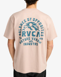 3 RVCA Ridge - Short Sleeve T-Shirt for Men Purple EVYZT00297 RVCA