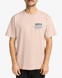 2 RVCA Ridge - Short Sleeve T-Shirt for Men Purple EVYZT00297 RVCA