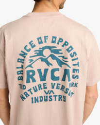 5 RVCA Ridge - Short Sleeve T-Shirt for Men Purple EVYZT00297 RVCA