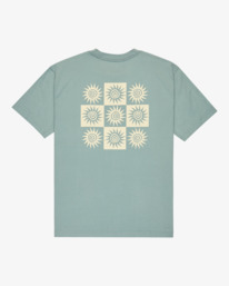 1 RVCA Spin - T-shirt de manga curta para homem Cinza EVYZT00298 RVCA