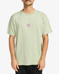 2 RVCA Spin - T-shirt de manga curta para homem Preto EVYZT00298 RVCA