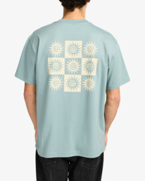 3 RVCA Spin - T-shirt de manga curta para homem Cinza EVYZT00298 RVCA