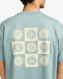 5 RVCA Spin - T-shirt de manga curta para homem Cinza EVYZT00298 RVCA