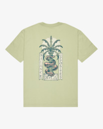 1 Serpent - Short Sleeve T-Shirt for Men Black EVYZT00299 RVCA