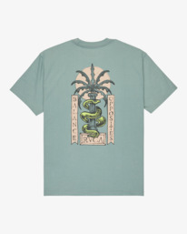 1 Serpent - Short Sleeve T-Shirt for Men Grey EVYZT00299 RVCA