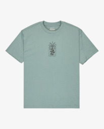 0 Serpent - Short Sleeve T-Shirt for Men Grey EVYZT00299 RVCA