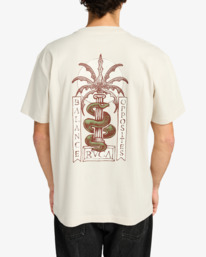 3 Serpent - Maglietta a maniche corte da Uomo Blue EVYZT00299 RVCA