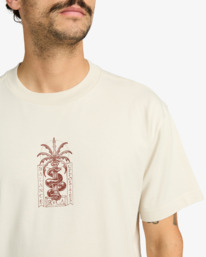 4 Serpent - Maglietta a maniche corte da Uomo Blue EVYZT00299 RVCA