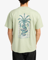 3 Serpent - Short Sleeve T-Shirt for Men Black EVYZT00299 RVCA