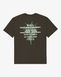 0 Signal - T-Shirt à manches courtes pour Homme Noir EVYZT00300 RVCA