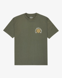 1 Squadron - T-shirt de manga curta para homem Verde EVYZT00302 RVCA