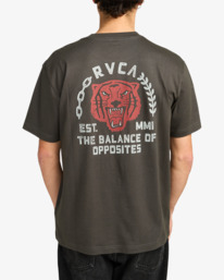 5 Squadron - T-shirt de manga curta para homem Preto EVYZT00302 RVCA